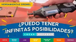 Dremel 4000 Mototool | Conoce las aplicaciones y materiales que se puede trabajar!