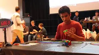 8.64 Official One-Handed Rubik's Cube Single