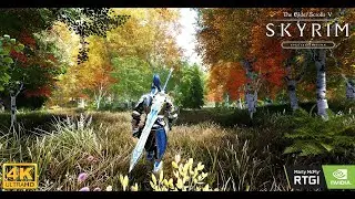 [4K] SKYRIM SE Ultra Modded Next-Gen with RAYTRACING