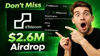 dTelecom Airdrop Full Guide | $2.6M Airdrop Rewards | New Crypto Airdrop