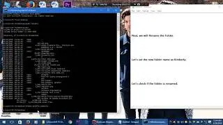 Create, Rename, Move and Delete Folder using DOS