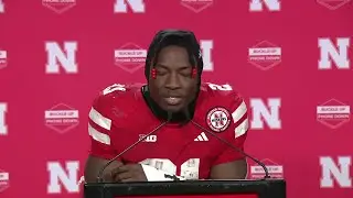 Emmett Johnson discusses his future as well as his performance during Iowa game