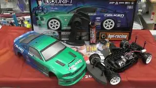 Обзор тест-драйв радиоуправляемой модели для дрифта E10 FORD MUSTANG, 1:10