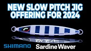 Новинка в Северной Америке - Shimano 2024 Sardine Waver Slow Pitch Jig