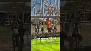 Funky Monkey at Tough Mudder Colorado #toughmudder #mudder #funkymonkey