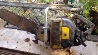 Strange Odd Old Chainsaw find what is it?