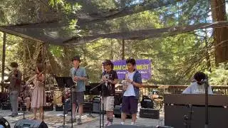 Cold Duck Time, Advanced Jazz Ensemble, Elan Solos, Terrence Brewer leader  Jam Camp 2022   SD 480p