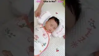 🛏️ Baby Head Shaping Pillow &ndash; Anti-Flat Head Support for Newborns