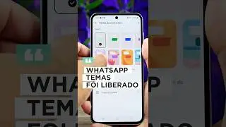WhatsApp Liberou Temas nas Conversas! Aprenda Como ATIVAR #dicas #truques #whatsapp