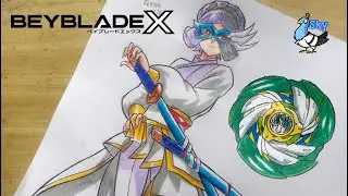 สอนวาด  Omega Shiroboshi Beyblade X