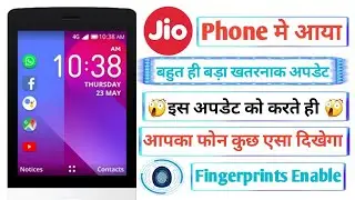 Jio phone theme change