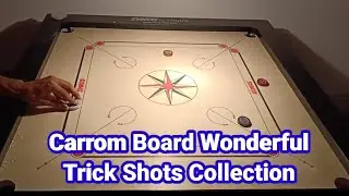 Carrom Board Wonderful trick Shot Collection | Carrom Board Trick Shot