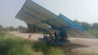 15 Plate Solar trolley With Chain System|