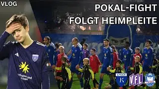 ⚽🔥Eine Woche zum Vergessen? Vom PYRO-SPEKTAKEL im Pokal zurück in den Liga-Alltag 💙🤍 │VLOG