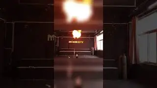 MOKA SFX Dual-way flame machine #shorts #shortvideo #fire #flame #stage #event #fireworks #moka