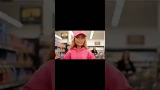 Grocery shopping went wrong!🎀 #ai #barbie #aigenerated #comedy