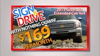 Burt Watson Chevrolet Sign & Drive March 2013