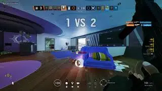 Crazy 5v1 Clutch!! 😱😱😱 #Rainbow6Shorts #Shorts