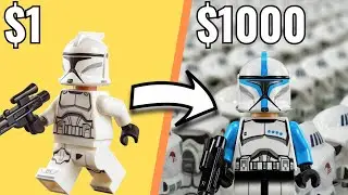 $1 vs $1000 LEGO Star Wars Clone Army...
