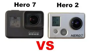 Gopro Hero 2 vs Hero 7 | Test et comparatif