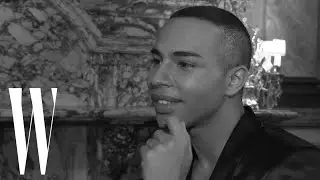 Balmain Designer Olivier Rousteing Prefers Bad Hair Over Bad Makeup | W Magazine