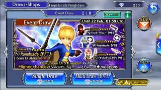 30K GEM PULL FOR RAMZA EX - FF Dissidia Opera Omnia