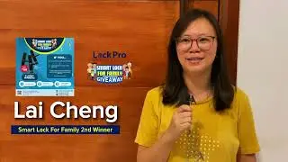 SMART LOCK FOR FAMILY GIVEAWAY 2ND WINNER | VLOG #2