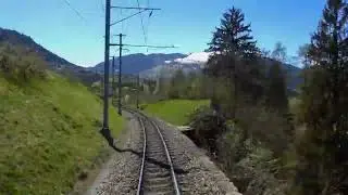 Time Lapse Train Ride in Switzerland 🚄 | | Hyperlapse 4K #switzerland #timelapse #trainjourney