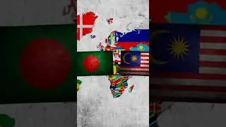 Bangladesh vs Europe,Asia and Americas countries.#shorts #europe #asia #america #bangladesh
