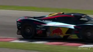 Aston Martin Valkyrie in A Max Vertappen Livery