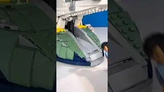 What to do if boba fett falls into the slave one #lego #legosets #starwars #legostarwars #afol