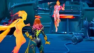 PHOENIX ROASTS THE HUMAN TORCH!
