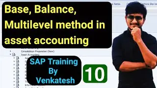 Define base method | balance method |Multilevel method in Asset Accounting #assetaccountingintelugu