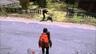 Maniac with an axe