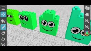 numberbricks episode 1 (0.25 to 5) numberblocks draw bricks part 1