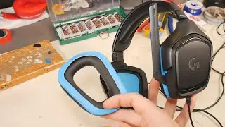 How to EASY remove or change ear pads for Logitech G432
