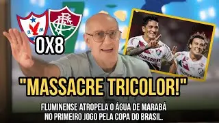 FLUMINENSE ARREBENTA O ÁGUIA DE MARABÁ E AVANÇA NA COPA DO BRASIL