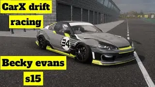 CarX drift racing Becky Evans S15 tandems with randoms(specter rs)