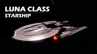 Luna Class Federation Starship USS Titan - Star Trek