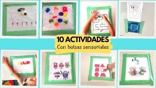 Actividades para niños de 2 a 3 años/Bolsas sensoriales