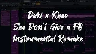 Duki x Khea - She Don't Give a FO (Instrumental Remake) | Prod. Rafter