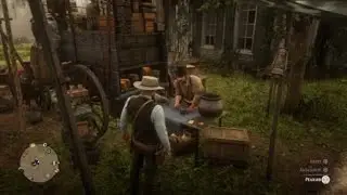 Red Dead Redemption 2- Uncle and Pearson talk about their past.