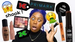 TRUCCHI A 1€? 😱 MI TRUCCO SOLO CON I TRUCCHI DI PRIMARK BEAUTY ITA | TESTIAMOLI SU PELLE SCURA