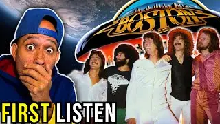 Rapper FIRST time REACTION to Boston - Rock & Roll Band! The American DREAM in a ROCK song...