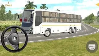 Village Route Luxury Bus Driving Game - Indian Sleeper Bus Simulator | Android Gameplay 