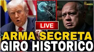ÚLTIMO 🔴 ¡GIRO HISTÓRICO! TRUMP DA DETALLES DEL ARMA SECRETA QUE UTILIZARON PARA CAPTURAR A MADURO