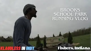 Brooks School Park - Fishers, IN - Out and Back Loop Run - Running Vlog