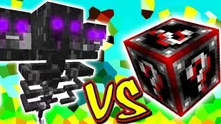 WITHER FANTASMA BOSS VS. LUCKY BLOCK DOOM (MINECRAFT LUCKY BLOCK CHALLENGE)