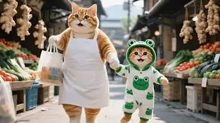 🐱 Kitten Says Sorry to Mama Cat 💛 | Apology & Good Manners Lesson | Mama Cat