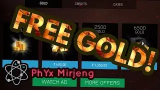 [BULLET FORCE] FREE GOLD(No Hack) - --Simple Steps to get FREE GOLD(Details are in the description)